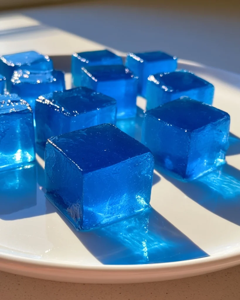 Blueberry Gelatin Dog Gummies