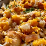 Chicken Rice Pumpkin Dog Bowl