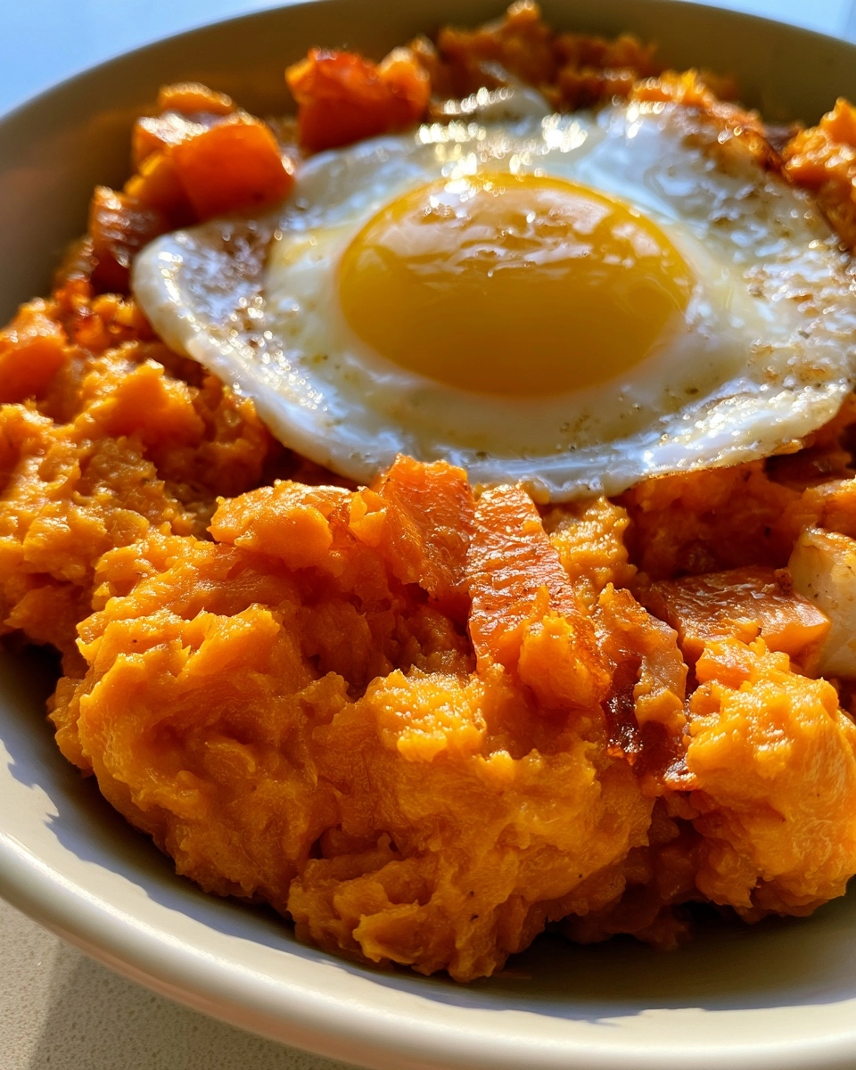 Egg Sweet Potato Dog Food Topper