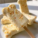 Frozen Apple Yogurt Dog Treats