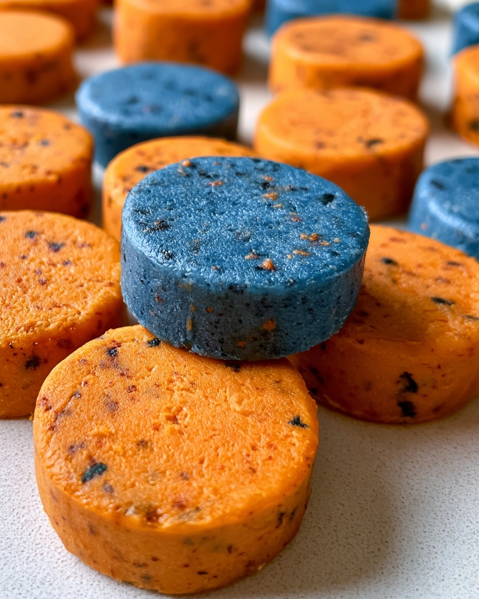 Frozen Blueberry Pumpkin Dog Treats