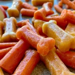Frozen Carrot Apple Dog Treats