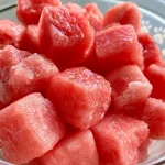 Frozen Watermelon Dog Treats