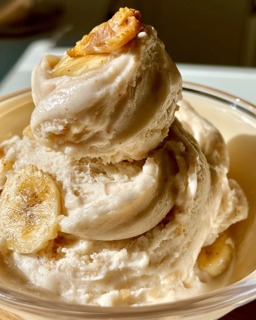 Homemade Banana Dog Ice Cream