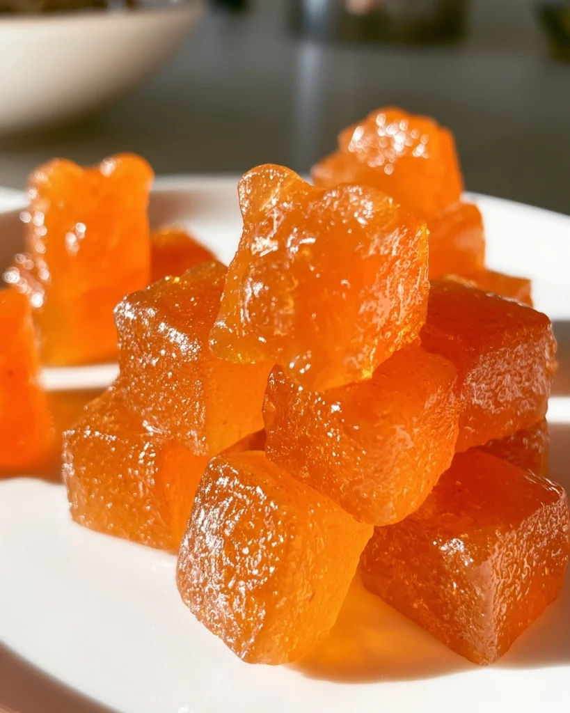 Homemade Pumpkin Dog Gummies