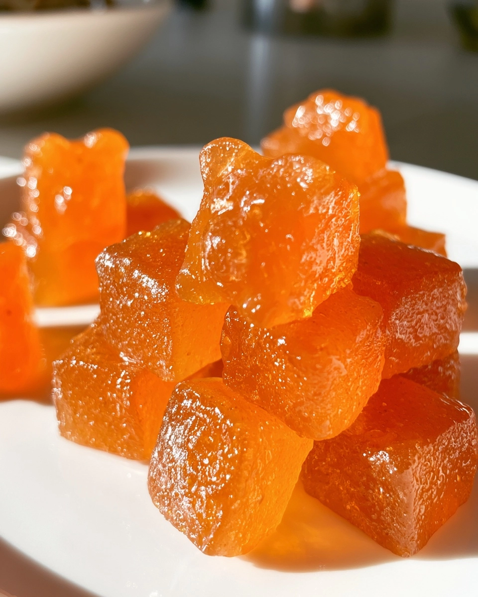 Homemade Pumpkin Dog Gummies