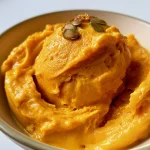 Homemade Pumpkin Dog Ice Cream