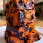 Layered Pumpkin Blueberry Dog Treats