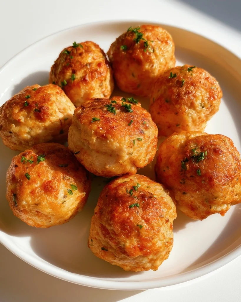 Mini Chicken Meatballs for Dogs