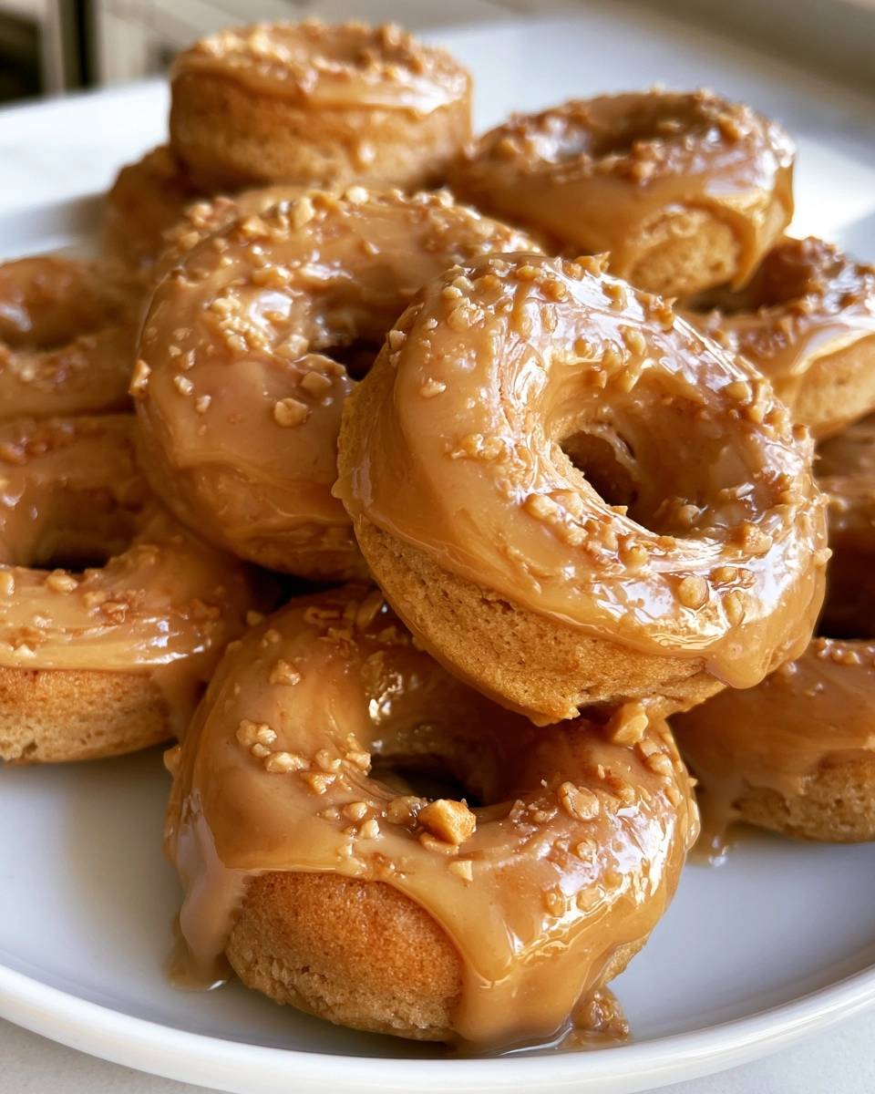 Mini Peanut Butter Dog Donuts