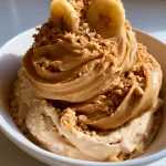 Peanut Butter Banana Dog Ice Cream