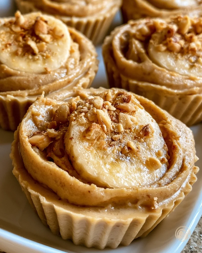 Peanut Butter Banana Pup Cups