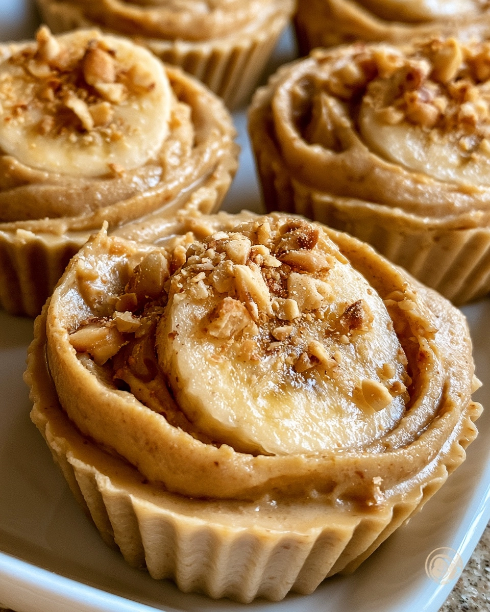 Peanut Butter Banana Pup Cups