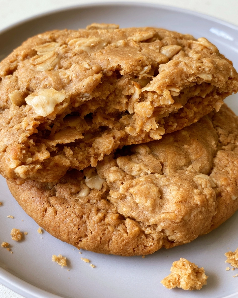 Peanut Butter Oatmeal Dog Cookies