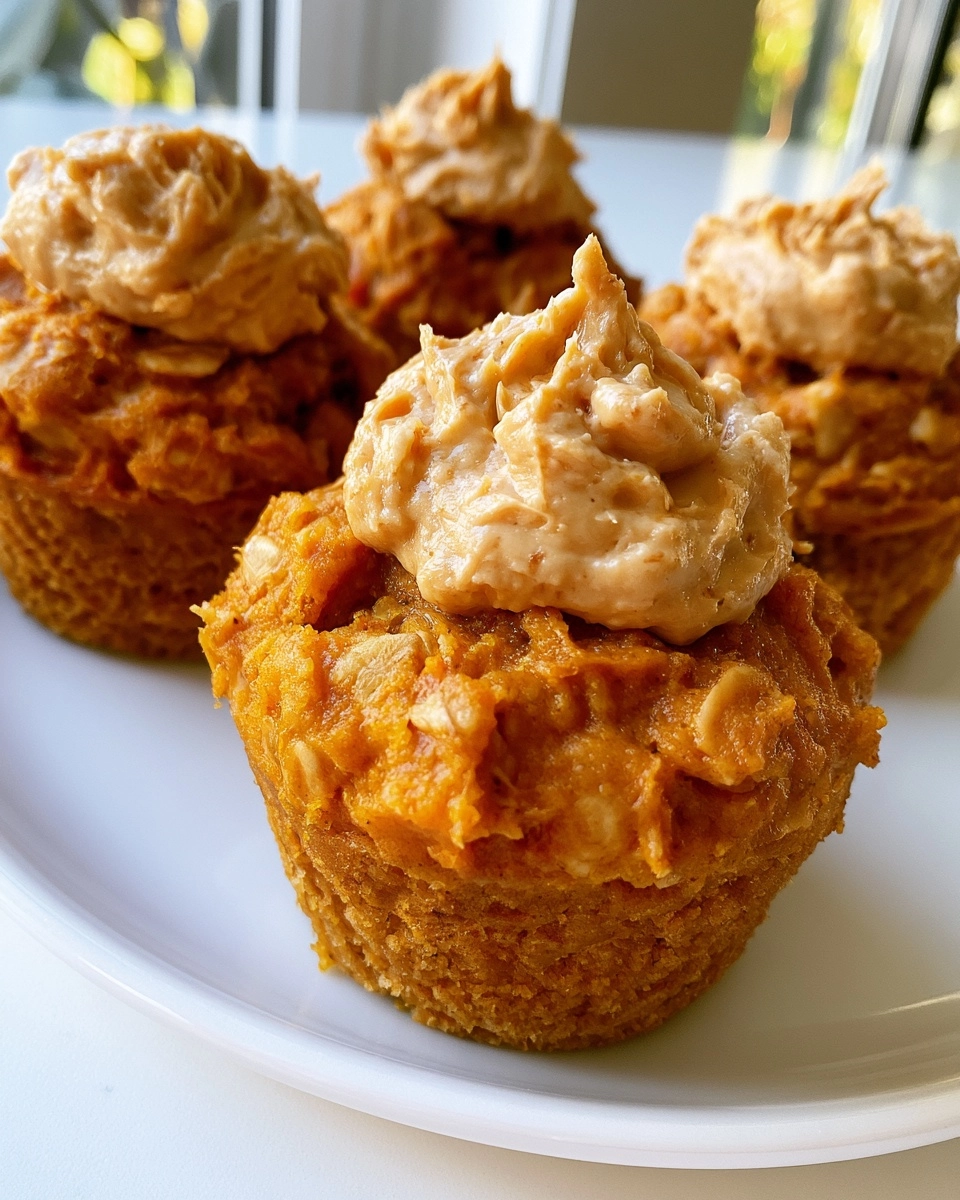 Pumpkin Oat Pupcakes