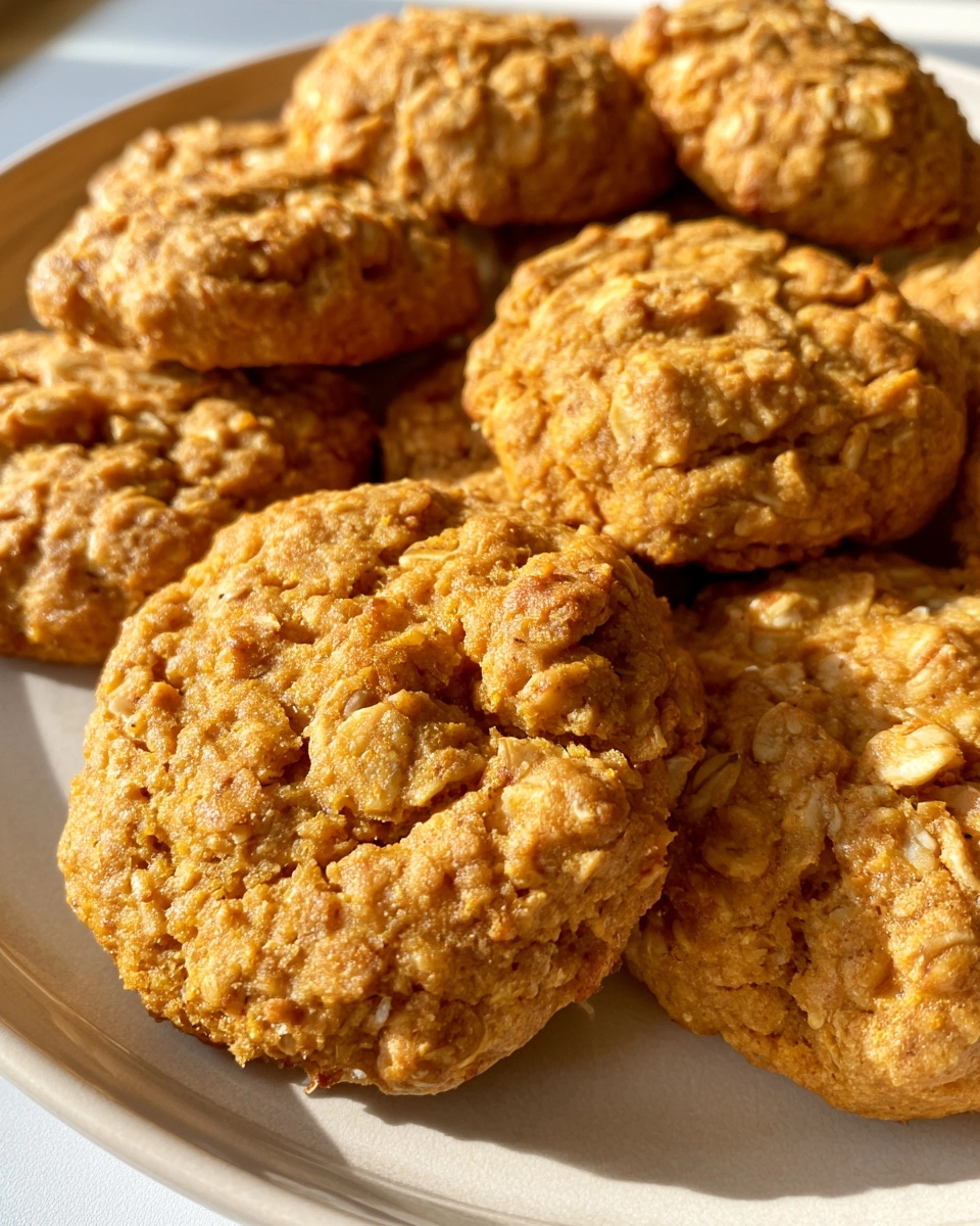 Pumpkin Oatmeal Dog Biscuits