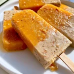 Pumpkin Peanut Butter Dog Popsicles