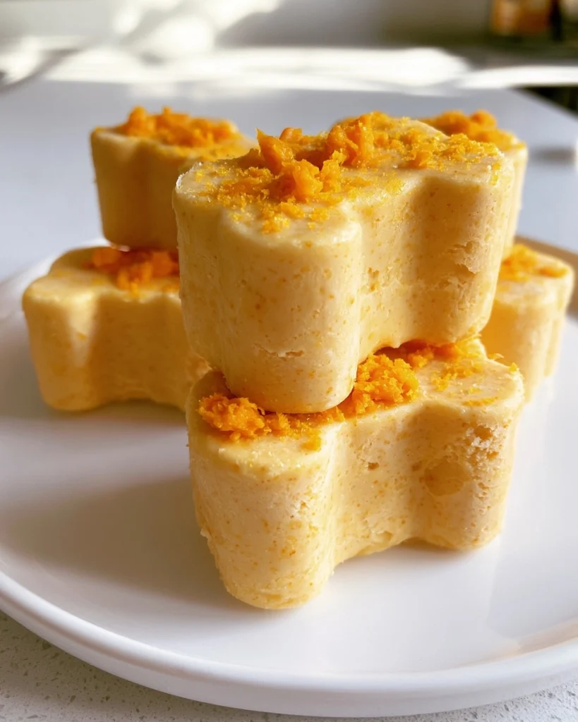 Pumpkin Yogurt Frozen Dog Treats
