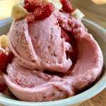 Strawberry Banana Dog Ice Cream