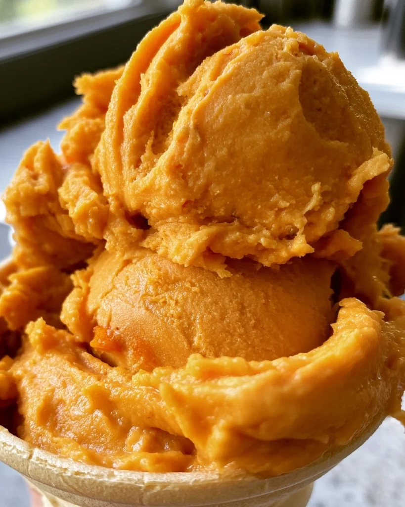 Sweet Potato Dog Ice Cream