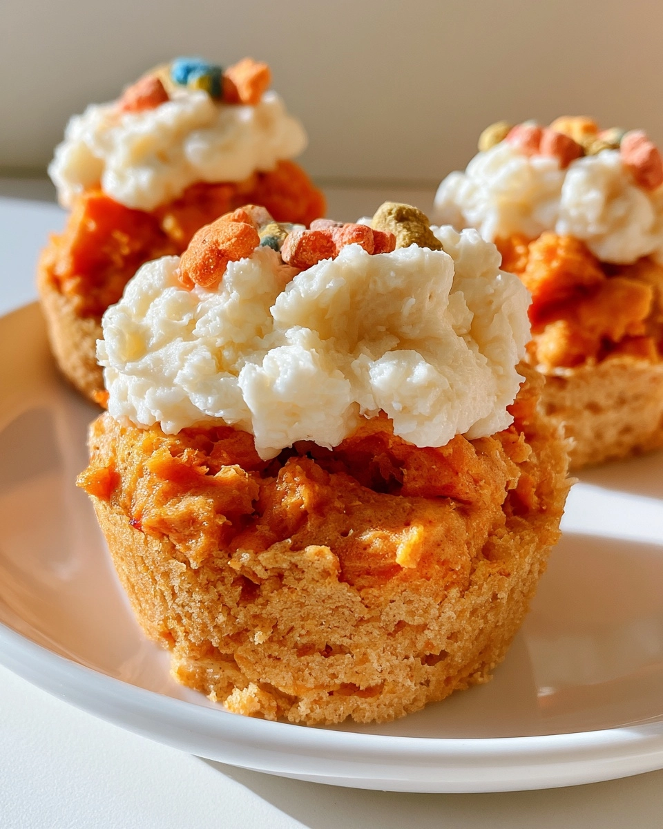Sweet Potato Pupcakes