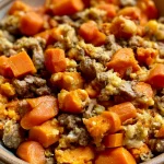 Turkey Carrot Sweet Potato Dog Bowl