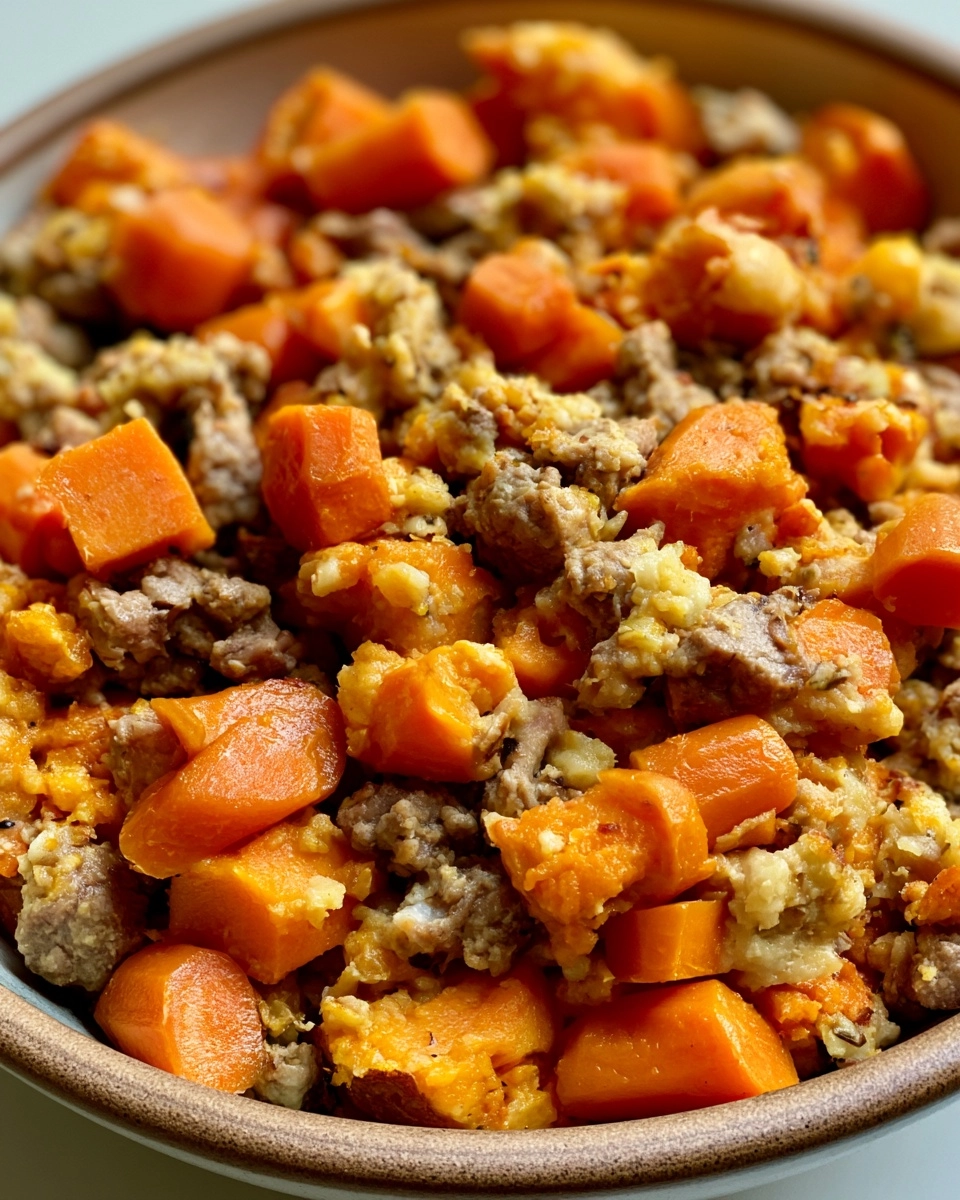 Turkey Carrot Sweet Potato Dog Bowl