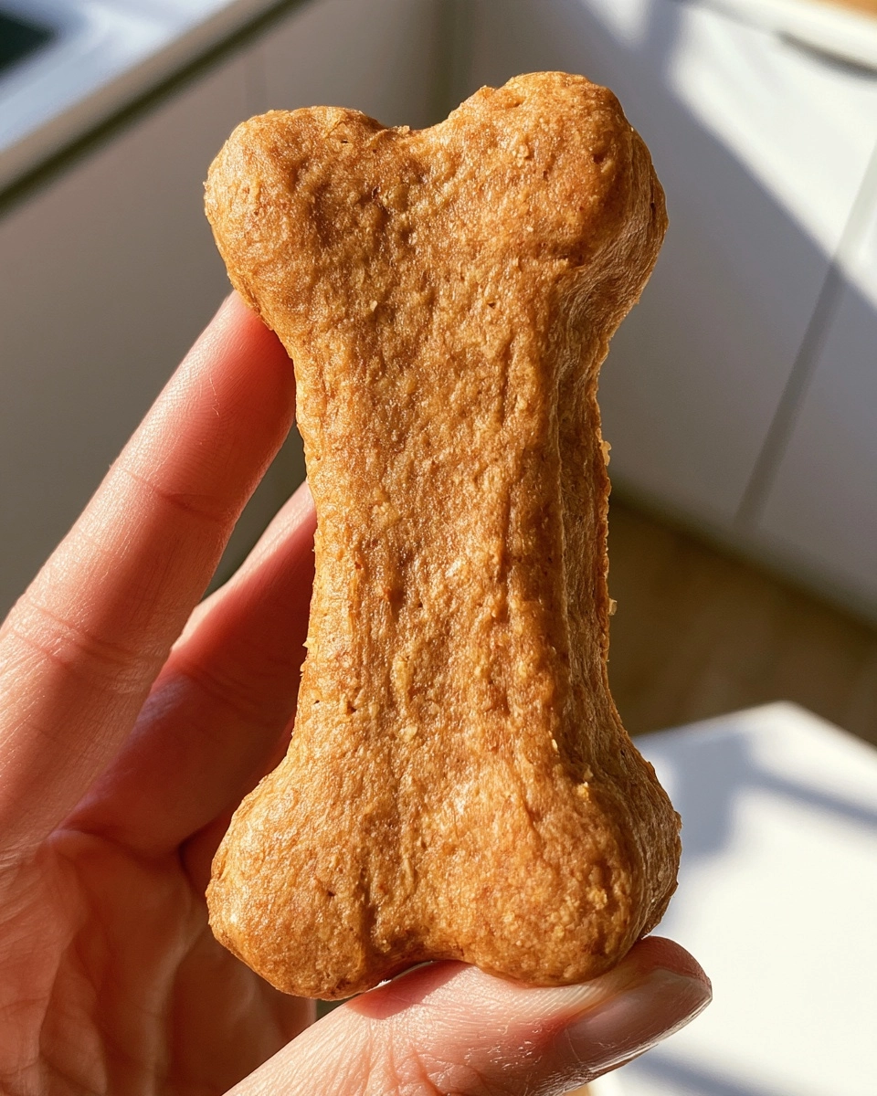 3-Ingredient Peanut Butter Banana Dog Treats