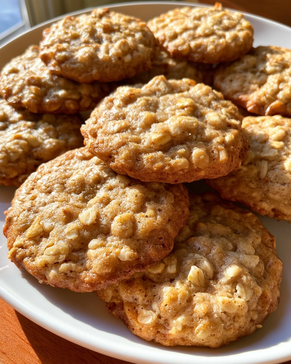 4-Ingredient Banana Oatmeal Cookies