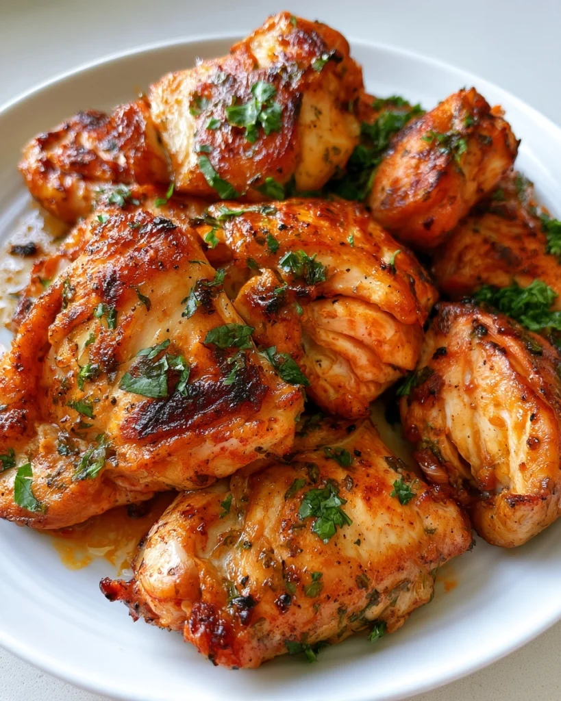 Air Fryer Dump-and-Bake Chicken
