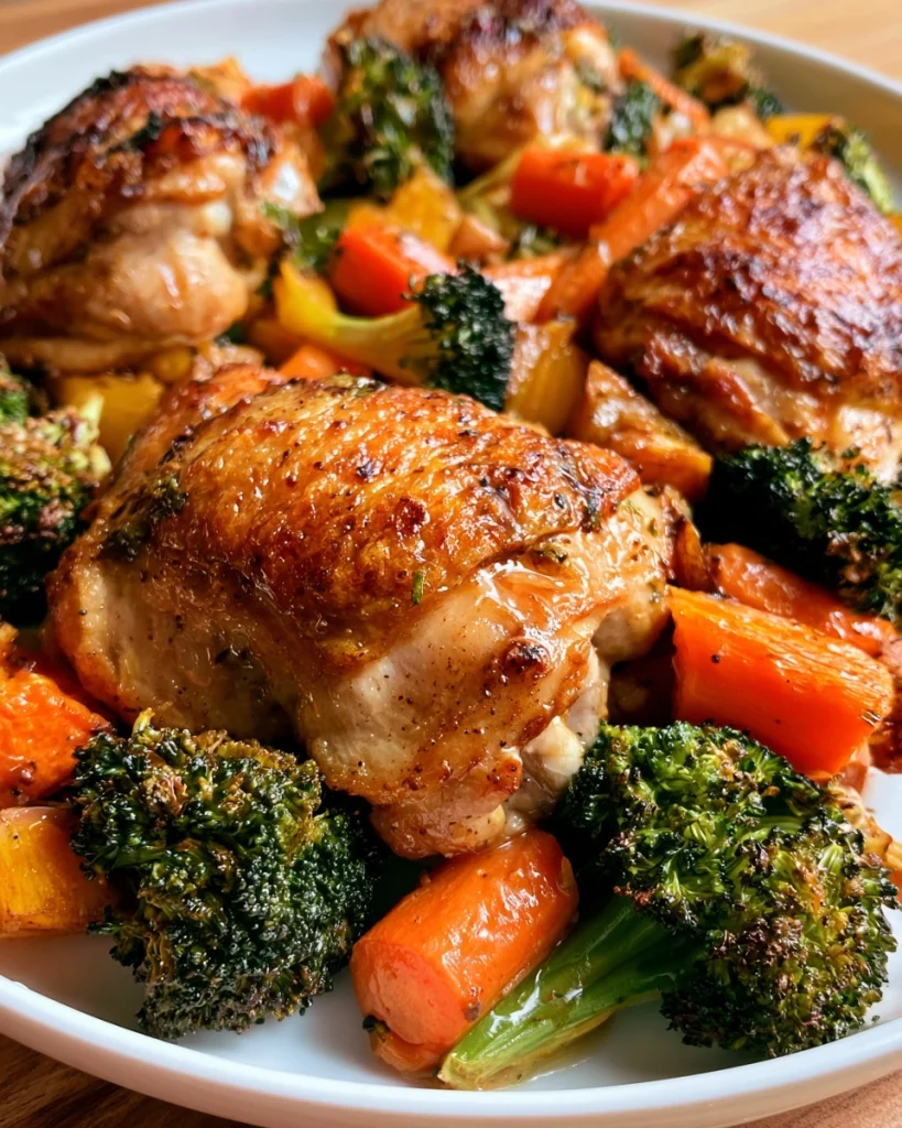 Autumn Sheet Pan Chicken and Veggies
