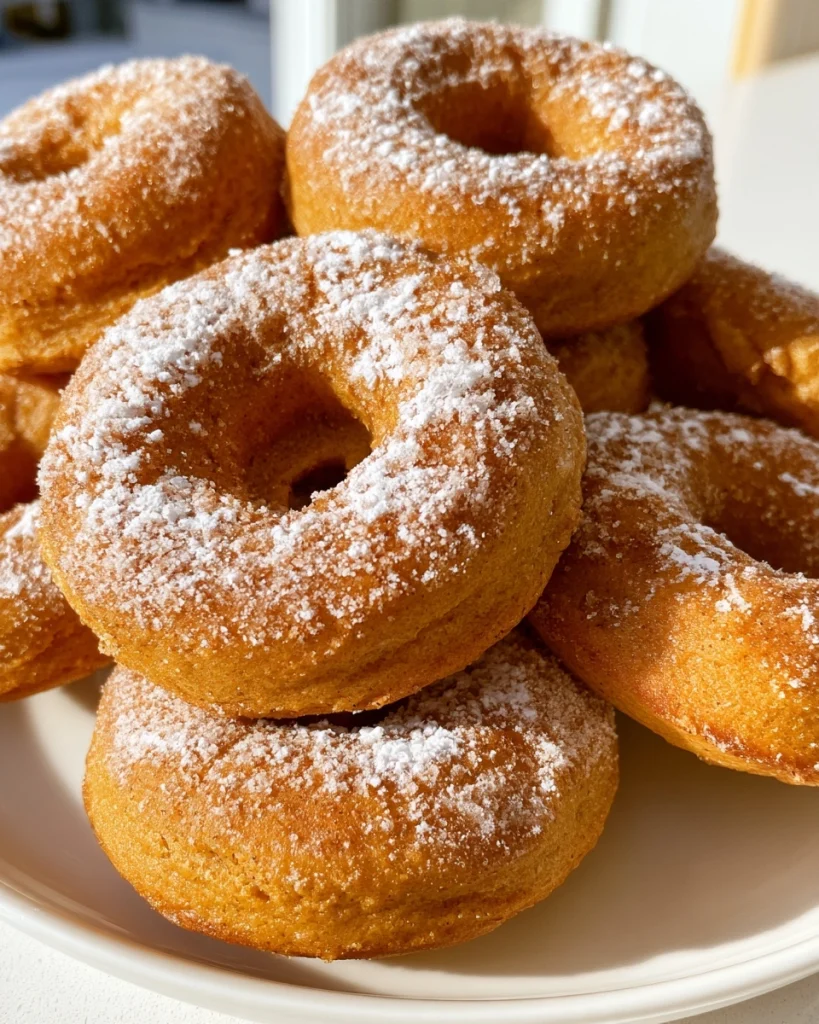 Baked Pumpkin Spice Donuts