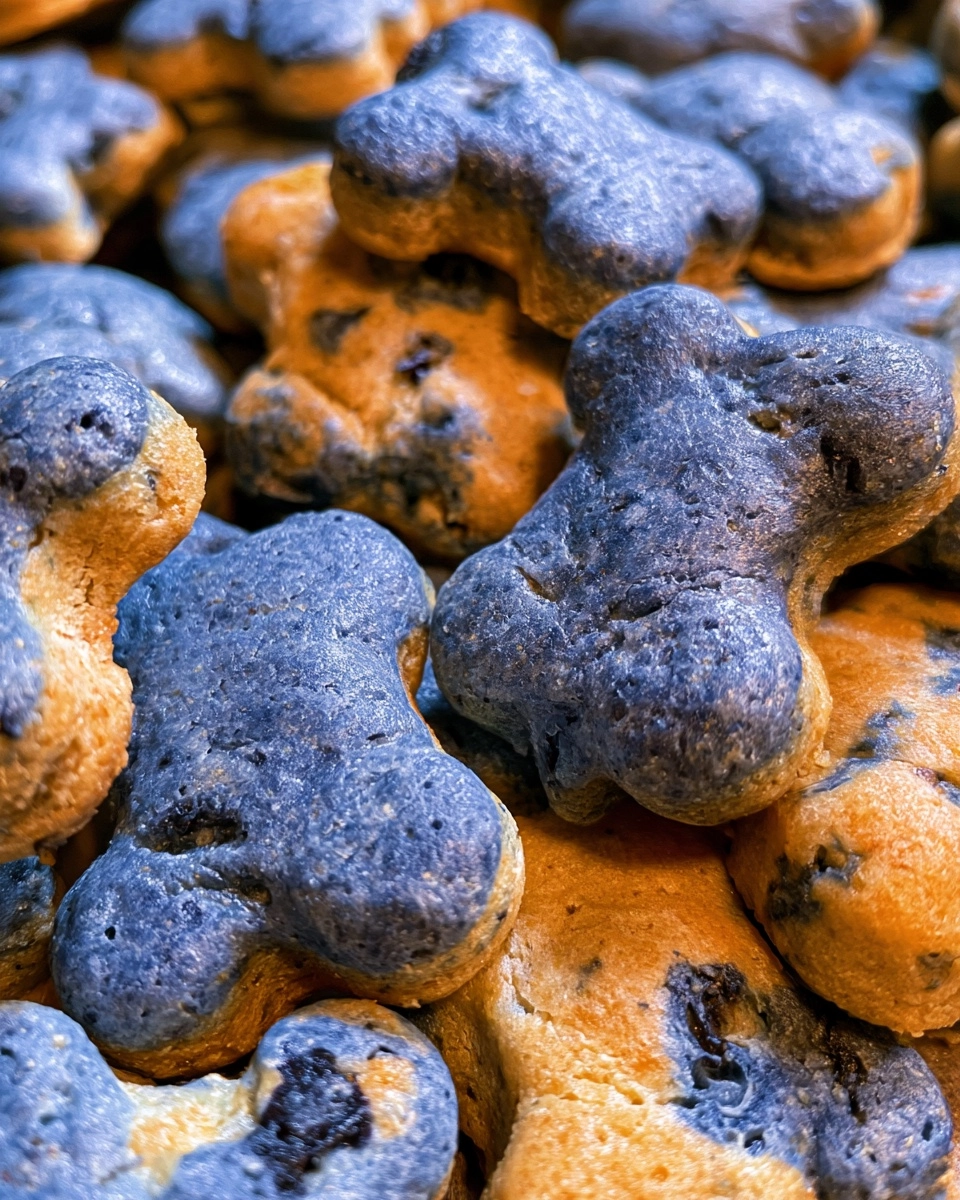 Blueberry Dog Biscuits