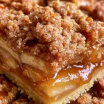 Caramel Apple Crumb Bars