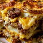 Cheesy Beef and Potato Casserole