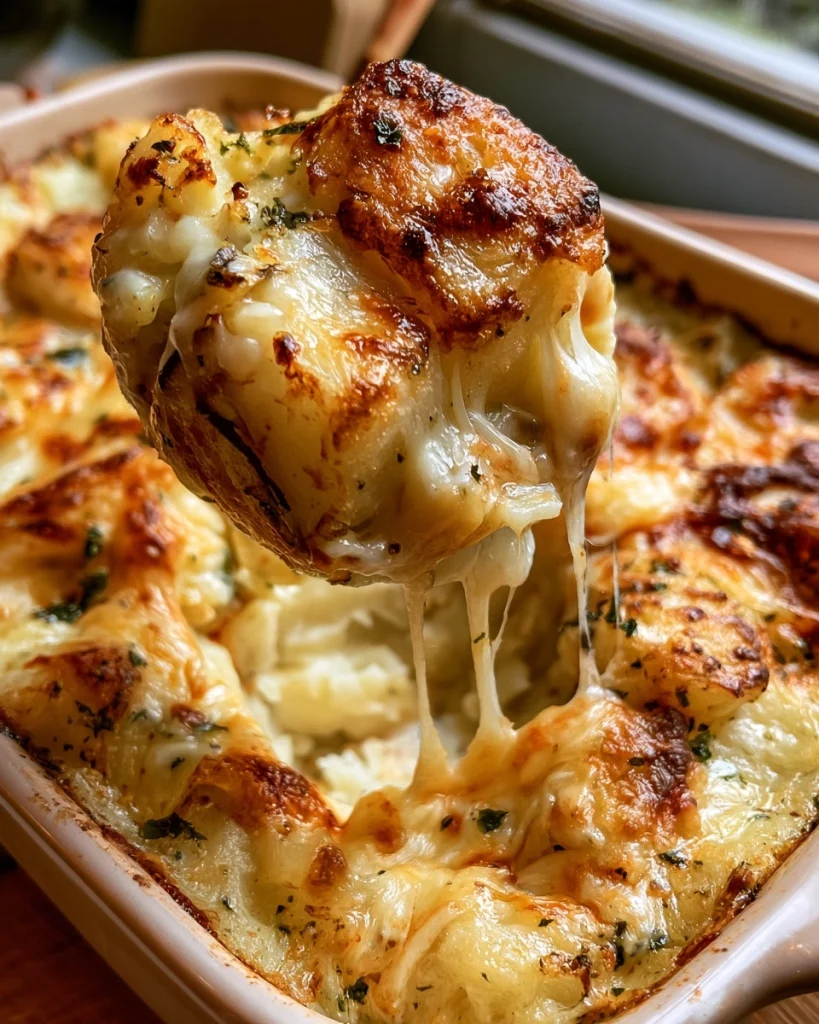 Cheesy Mashed Potato Bake