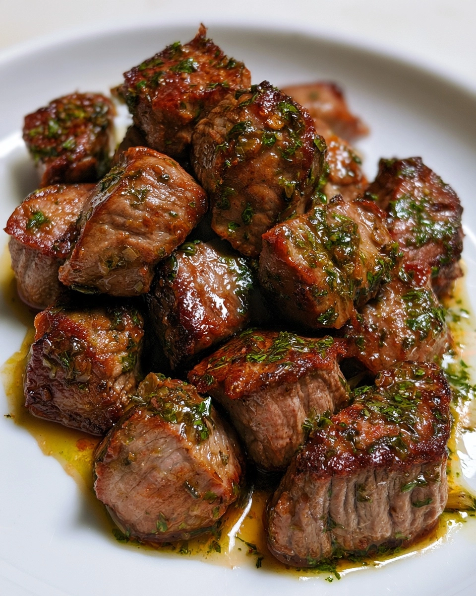Cowboy Butter Steak Bites