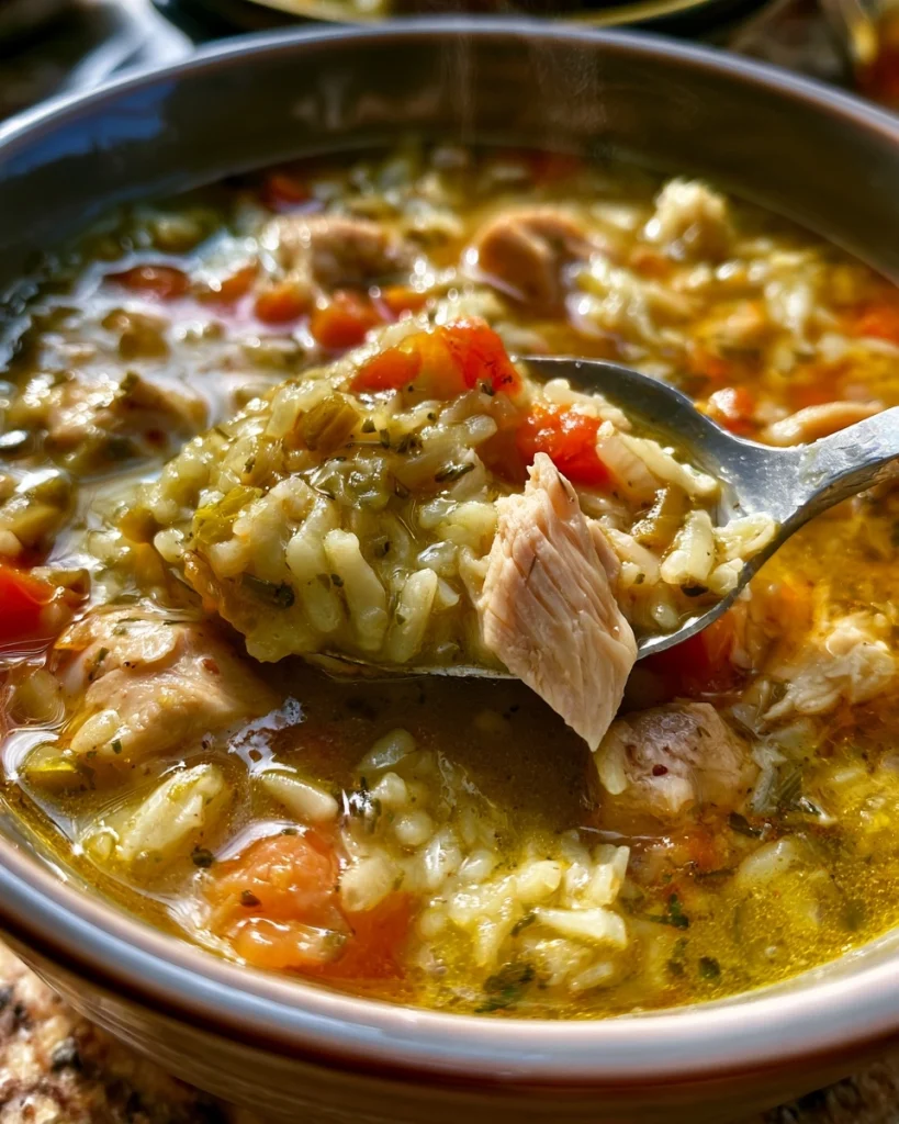Cozy Chicken and Rice Soup