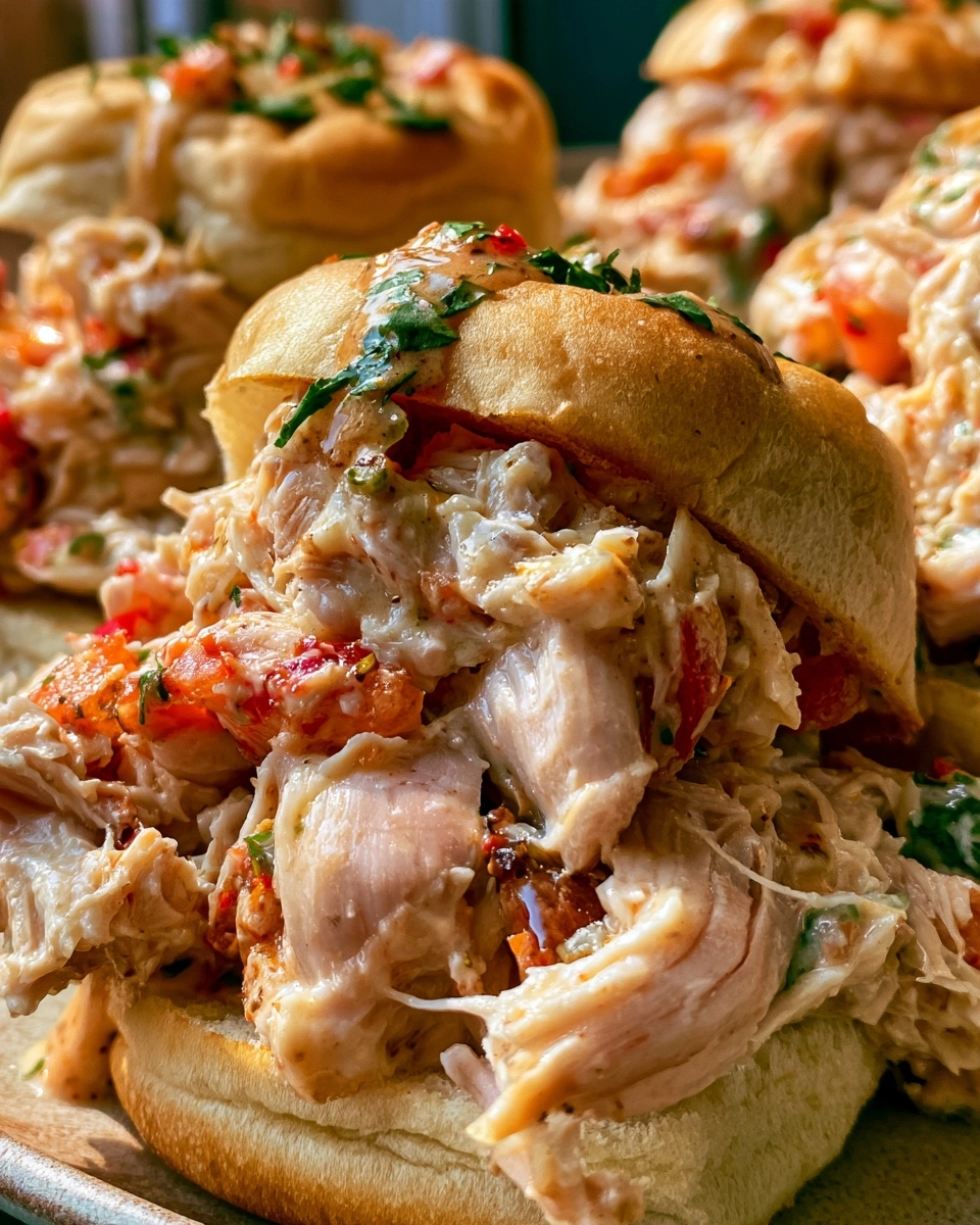 Crack Chicken Sliders