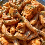 Creamy Roasted Red Pepper Chicken Pasta