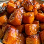 Easy Maple Roasted Sweet Potatoes