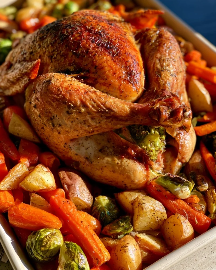 Easy One-Pan Roast Turkey Dinner