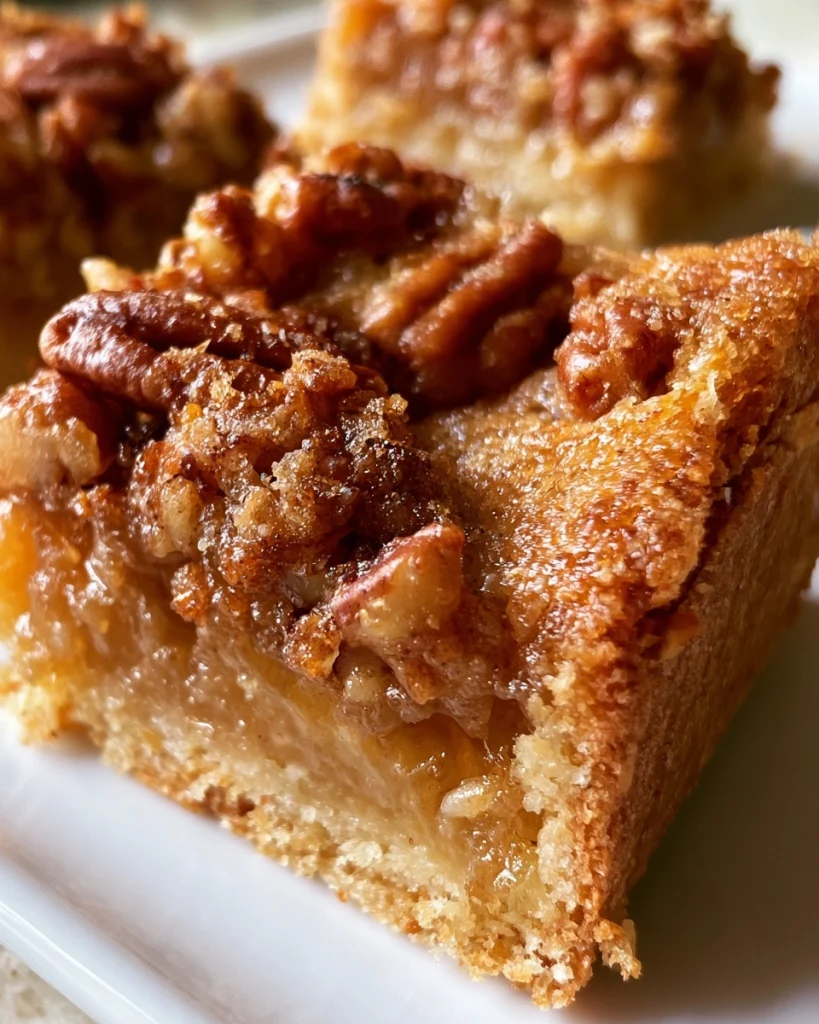 Easy Pecan Pie Bars