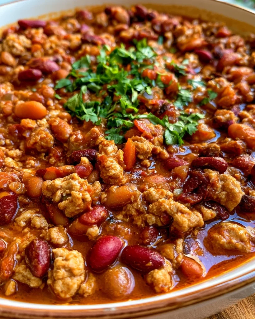 Easy Turkey Chili