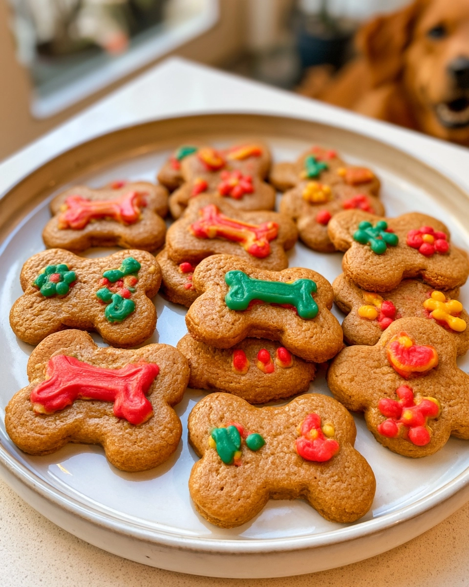 Gingerbread-Style Dog Cookies (No Nutmeg)