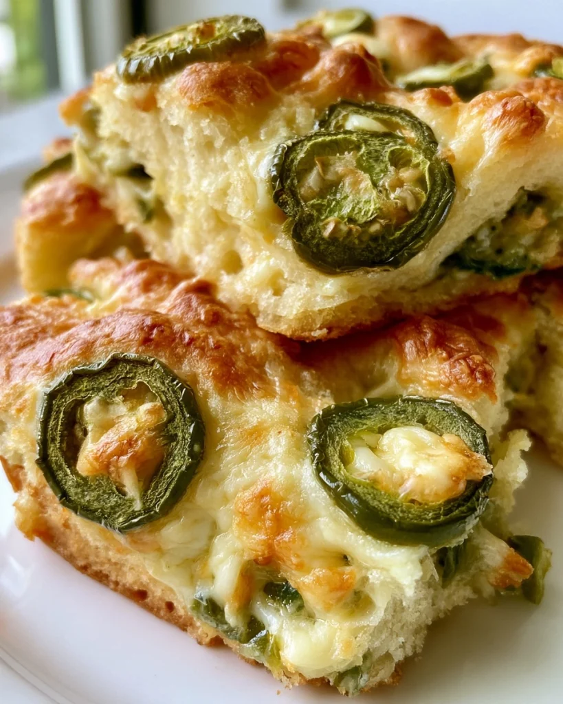 Gluten-Free Cheesy Jalapeño Focaccia