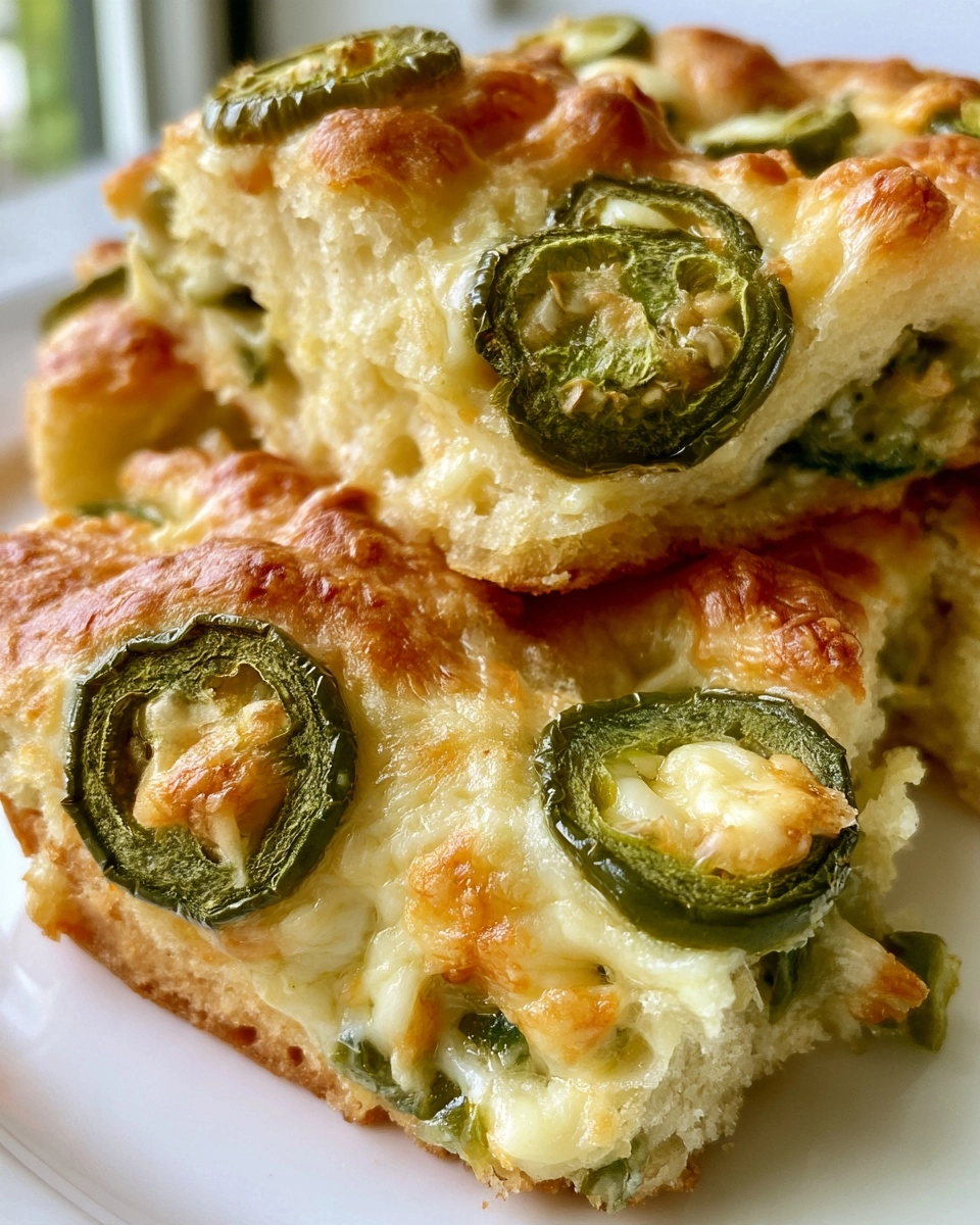 Gluten-Free Cheesy Jalapeño Focaccia