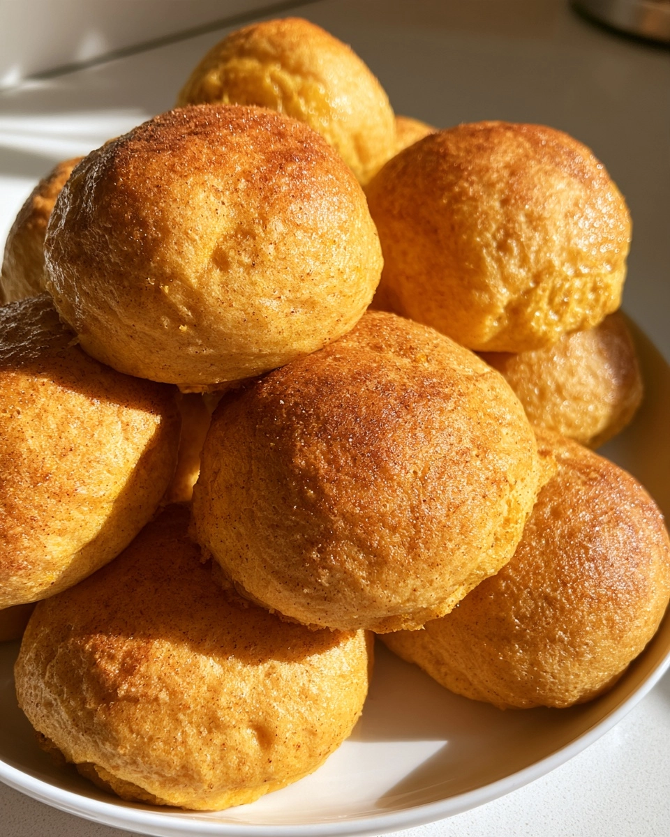 Gluten-Free Pumpkin Dinner Rolls