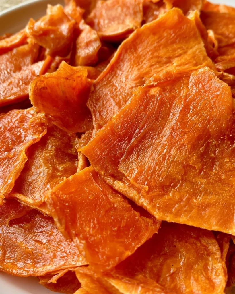 Homemade Sweet Potato Dog Jerky