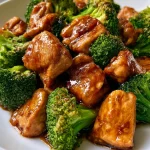 Honey Garlic Chicken and Broccoli